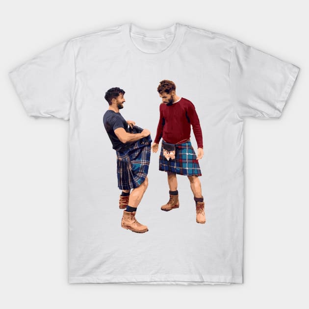 Kilt T-Shirt by byb